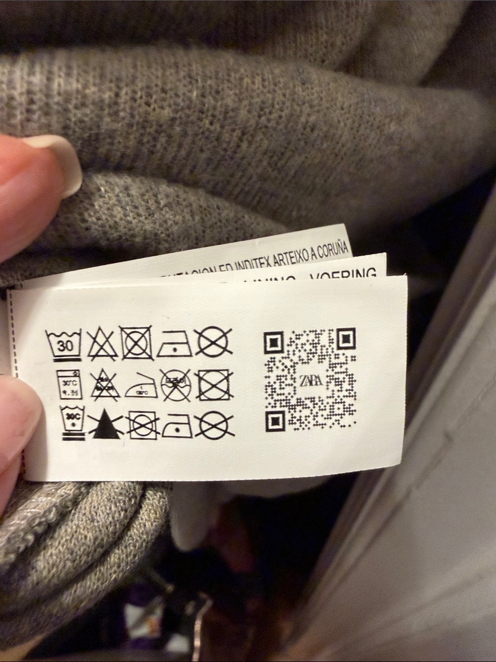 NWOT Zara Grey Set - Picture 9 of 9